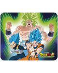 Подложка за мишка ABYstyle Animation: Dragon Ball Super - Broly vs Vegeta & Goku - 1t