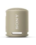 Портативна колонка Sony - SRS-XB13, водоустойчива, кафява - 2t