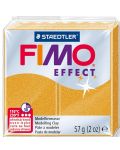 Полимерна глина Staedtler Fimo Effect - 57g, златиста - 1t