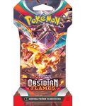 Pokemon TCG: Scarlet & Violet 3 Obsidian Flames Sleeved Booster - 1t