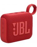Портативна колонка JBL - Go 4, червена - 3t