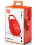 Портативна колонка JBL - Clip 5, червена - 8t