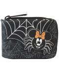 Портмоне Loungefly Disney: Mickey Mouse - Minnie Mouse Spider - 1t