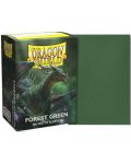 Протектори за карти Dragon Shield - Matte Sleeves Standard Size, Forest Green (100 бр.) - 2t