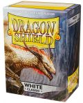 Протектори за карти Dragon Shield Classic Sleeves - White (100 бр.) - 1t
