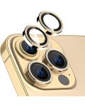 Протектори Blueo - Camera Lens, iPhone 12 Pro Max, златисти - 1t