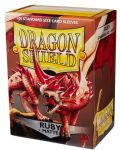 Протектори за карти Dragon Shield Sleeves - Matte Ruby (100 бр.) - 1t