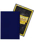 Протектори за карти Dragon Shield - Classic Sleeves Small Size, Night Blue (60 бр.) - 3t
