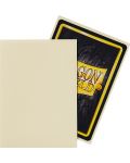 Протектори за карти Dragon Shield Sleeves - Matte Ivory (100 бр.) - 3t