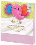 Протектор за матрак Dream On - Smartcel Gold, 60 х 120 cm, розов - 1t