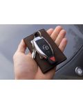 Протектор за автомобилен ключ Silent Pocket - тъмносив - 2t