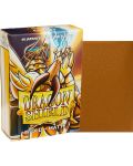 Протектори за карти Dragon Shield Sleeves - Small Matte Gold (60 бр.) - 2t