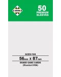 Протектори за карти Kaissa Premium Sleeves 56 x 87 mm (Standard USA) - 50 бр. - 1t