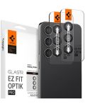 Протектор за камера Spigen - Glass tR EZ Fit Optik Pro, Galaxy S24 Plus, 2 броя - 1t
