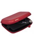 Чанта за твърд диск Rivacase - 9101, 2.5'', червена - 4t