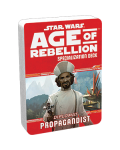 Допълнение за ролева игра Star Wars: Age of Rebellion - Propagandist Specialization Deck - 1t