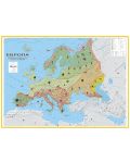Природогеографски зони: Стенна карта на Европа (1:5 000 000) - 1t