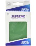 Протектори Ultimate Guard Supreme UX Sleeves - Standard Size, зелени (80 бр.) - 1t