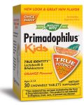 Primadophilus Kids Пробиотик, портокал, 30 таблетки, Nature's Way - 1t
