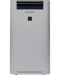 Пречиствател за въздух Sharp - UA-HG50E-L, HEPA, 46 dB, сив - 1t