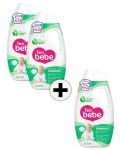 Промо пакет 2+1 Teo Bebe Gentle & Clean - Гел за пране с Алое Вера, 1.8 l - 1t