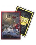 Протектори за карти Dragon Shield - Brushed Art Sleeves Small Size, Christmas 2023 (60 бр.) - 2t