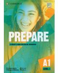 Prepare! Level 1 Student's Book and Online Workbook (2nd edition) / Английски език - ниво 1: Учебник с онлайн тетрадка - 1t