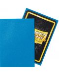 Протектори за карти Dragon Shield - Matte Sleeves Standard Size, Sapphire (100 бр.) - 3t