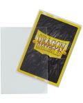 Протектори за карти Dragon Shield Clear Sleeves - Small Matte (60 бр.) - 3t