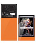 Протектори за карти Ultra Pro - PRO-Gloss Small Size, Orange (60 бр.) - 2t