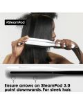 Преса за коса L’Oréal Professionnel - Steampod 3.0, 180-210ºC, бяла - 8t