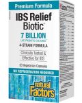 IBS Relief Biotic, 30 капсули, Natural Factors - 1t