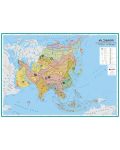 Природогеографски зони: Стенна карта на Азия (1:11 000 000) - 1t