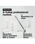 Преса за коса L’Oréal Professionnel - Steampod 3.0, 180-210ºC, бяла - 7t