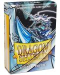 Протектори за карти Dragon Shield Clear Sleeves - Small Matte (60 бр.) - 1t