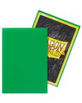 Протектори за карти Dragon Shield - Matte Sleeves Small Size, Apple Green (60 бр.) - 3t