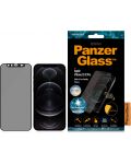 Стъклен протектор PanzerGlass - Privacy AntiBact CamSlide, iPhone 12/Pro - 3t