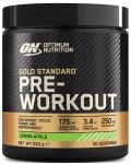 Gold Standard Pre-Workout, зелена ябълка, 330 g, Optimum Nutrition - 1t