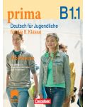 PRIMA B1.1: Deutsch für Jugendliche: Arbeitsbuch / Работна тетрадка по немски език за 8. клас (интензивно, разширено обучение) - ниво B1.1 (Просвета) - 1t