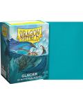 Протектори за карти Dragon Shield Dual - Matte Dual Sleeves Standard Size, Glacier (100 бр.) - 2t