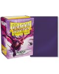 Протектори за карти Dragon Shield Classic Sleeves - Лилави (100 бр.) - 2t