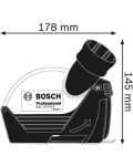 Прахоуловител Bosch - Professional GDE 125 EA-S, Ø125 mm, Click & Clean - 2t