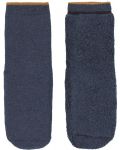 Противоплъзгащи чорапи Lassig - 19-22 размер, сини-сиви, 2 чифта - 2t