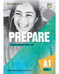 Prepare! Level 1 Teacher's Book with Digital Level 1 (2nd edition) / Английски език - ниво 1: Книга за учителя с онлайн достъп - 1t