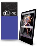 Протектори за карти Ultra Pro - Eclipse Gloss Small Size, Royal Purple (60 бр.) - 2t