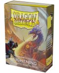 Протектори за карти Dragon Shield Dual Lightning Sleeves - Small Matte (60 бр.) - 1t