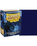 Протектори за карти Dragon Shield Classic Sleeves - Night Blue (100 бр.) - 2t