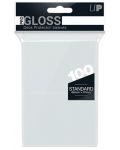 Протектори за карти Ultra Pro - PRO-Gloss Standard Size, Clear (100 бр.) - 1t