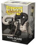 Протектори за карти Dragon Shield - Non-Glare Matte V2 Clear Sleeves (100 бр.) - 1t