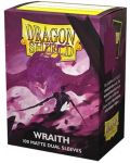 Протектори за карти Dragon Shield Dual Wraith Sleeves - Matte (100 бр.) - 1t